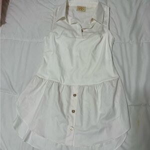 SSYS boutique white dress